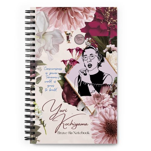 079c2085604589c46d875bc306a77aaa.jpg Yuri Kochiyama "Consciousness is Power" Spiral notebook