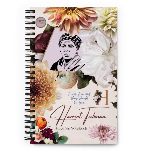 c2bc49a31b342650ba412338a1c34a87.jpg Harriet Tubman "They Should Be Free" Spiral notebook